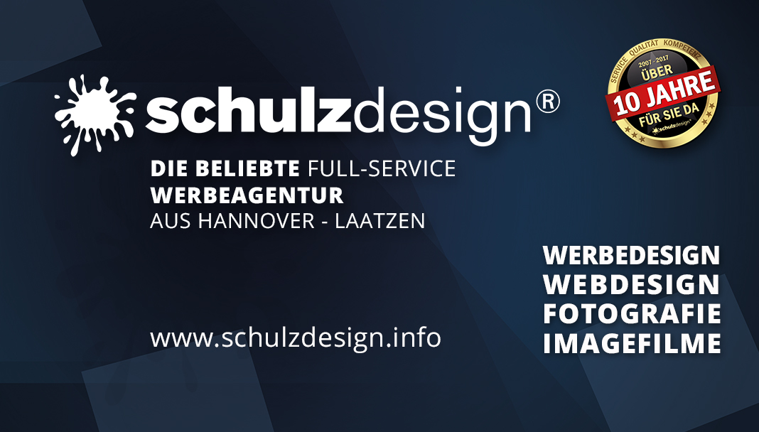 Werbeagentur Hannover Webdesign Laatzen Werbung Hemmingen Fotografie Werbeagentur Schulz-Design Hannover Laatzen